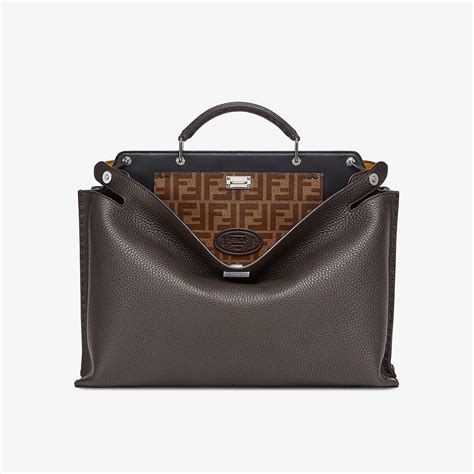 fendi first brown bag|Fendi brown handbag.